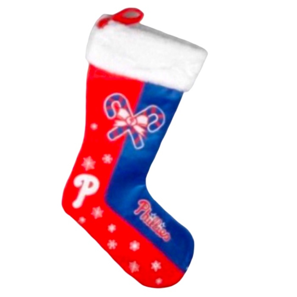 MLB Phillies Plush Stocking